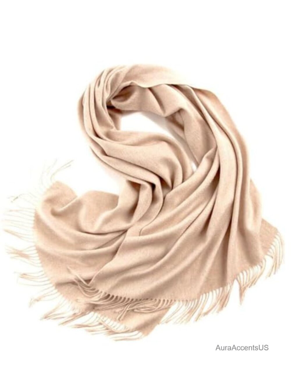 Wool Pashmina Shawl Large Thick Wrap Scarf Winter Travel Blanket for Women